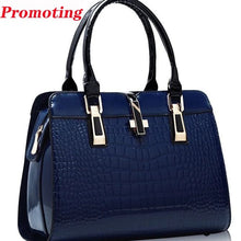 Load image into Gallery viewer, Casual Tote Shoulder Bag - Women's Leather Handbag