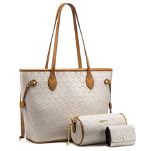Load image into Gallery viewer, Trendy Box-shaped PU Tote Bag with Belt Decoration and Zipper Pocket