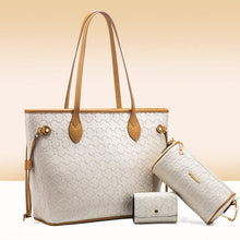 Load image into Gallery viewer, Trendy Box-shaped PU Tote Bag with Belt Decoration and Zipper Pocket