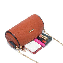 Load image into Gallery viewer, Trendy Box-shaped PU Tote Bag with Belt Decoration and Zipper Pocket