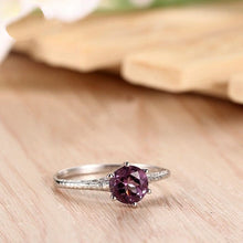 Load image into Gallery viewer, Trendy Rose Gold Morganite Ring with Pave Diamonds