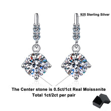 Load image into Gallery viewer, Moissanite Drop Earrings