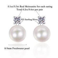 Load image into Gallery viewer, Pearl Earrings