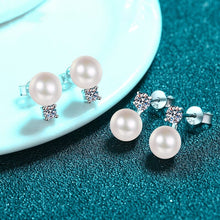 Load image into Gallery viewer, Pearl Earrings