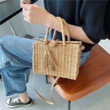 Load image into Gallery viewer, Fashion Straw Bag