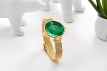 Load image into Gallery viewer, Golden Green Watch