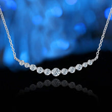 Load image into Gallery viewer, 1.1ct Moissanite Necklace Sparkling Diamond