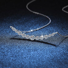 Load image into Gallery viewer, 1.1ct Moissanite Necklace Sparkling Diamond