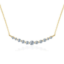 Load image into Gallery viewer, 1.1ct Moissanite Necklace Sparkling Diamond