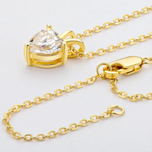 Load image into Gallery viewer, Moissanite Heart Necklace