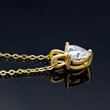 Load image into Gallery viewer, Moissanite Heart Necklace