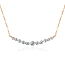 Load image into Gallery viewer, 1.1ct Moissanite Necklace Sparkling Diamond