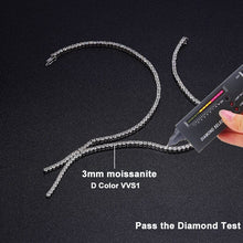 Load image into Gallery viewer, Tassel Luxury Necklace Full Moissanite Diamond