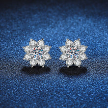 Load image into Gallery viewer, 1ct Moissanite Stud Earring
