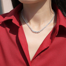 Load image into Gallery viewer, 1.2CT Moissanite Tennis Necklace