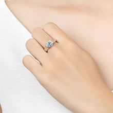 Load image into Gallery viewer, 2CT 8mm Moissanite Diamond Ring