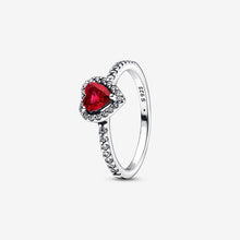Load image into Gallery viewer, Silver Love Elevated Rings