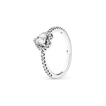 Load image into Gallery viewer, Silver Love Elevated Rings