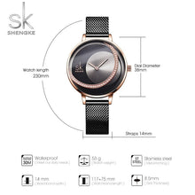 Load image into Gallery viewer, Eleganza Rosegold Mesh Watch