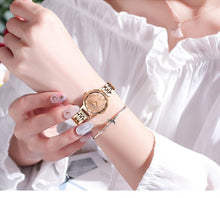 Load image into Gallery viewer, Rose Gold Diamond Watch