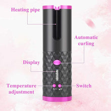 Load image into Gallery viewer, Auto Rotating Ceramic Hair Curler
