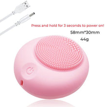 Load image into Gallery viewer, Silicone Facial Cleansing Brush Electric
