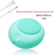 Load image into Gallery viewer, Silicone Facial Cleansing Brush Electric
