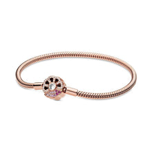 Load image into Gallery viewer, Full Diamond Buckle Silver Rose Gold Snake Bracelets Collection
