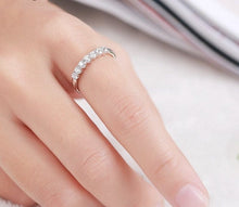 Load image into Gallery viewer, Moissanite Sparkle Ring
