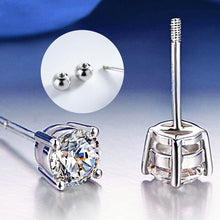 Load image into Gallery viewer, 2CT Moissanite Stud Earrings
