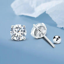 Load image into Gallery viewer, 2CT Moissanite Stud Earrings
