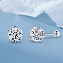 Load image into Gallery viewer, 2CT Moissanite Stud Earrings
