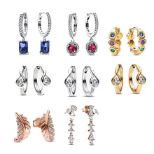 Load image into Gallery viewer, Sparkling Hoop Earrings Collection
