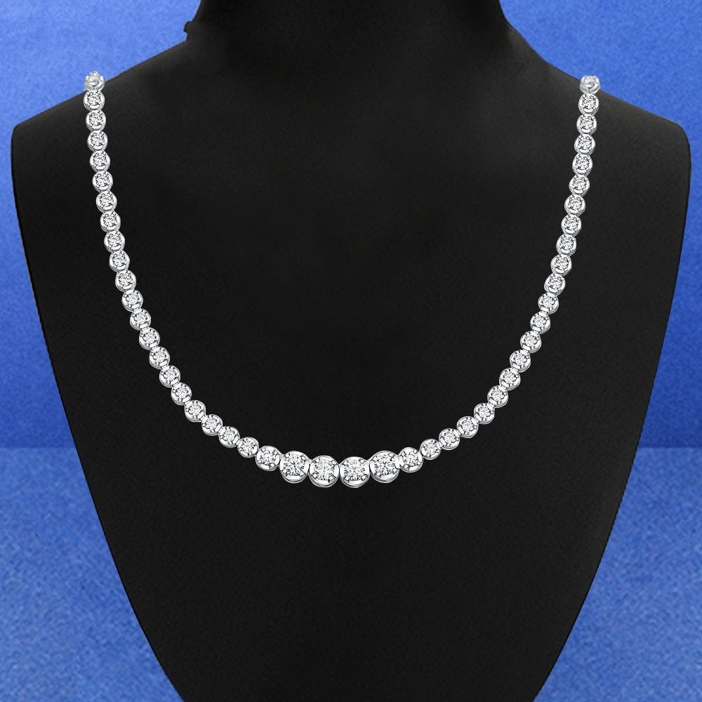 1.2CT Moissanite Tennis Necklace