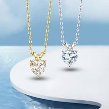 Load image into Gallery viewer, Moissanite Heart Necklace
