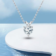 Load image into Gallery viewer, Moissanite Heart Necklace
