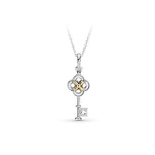 Load image into Gallery viewer, Silver Heart Lock Necklace Collection
