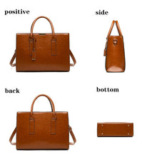 Load image into Gallery viewer, Fashionable Luxury Designer Women&#39;s Handbag - High-Quality PU Leather Shoulder Bag
