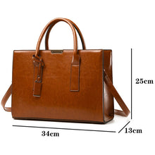 Load image into Gallery viewer, Fashionable Luxury Designer Women&#39;s Handbag - High-Quality PU Leather Shoulder Bag
