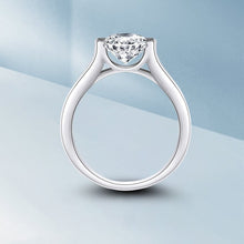 Load image into Gallery viewer, 2CT 8mm Moissanite Diamond Ring
