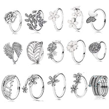 Load image into Gallery viewer, Flower Crown Leaves Rings Collection
