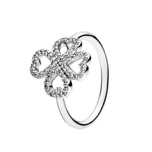 Load image into Gallery viewer, Luxury Silver Flower Ring Collection
