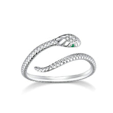 Load image into Gallery viewer, Snake Silver Ring
